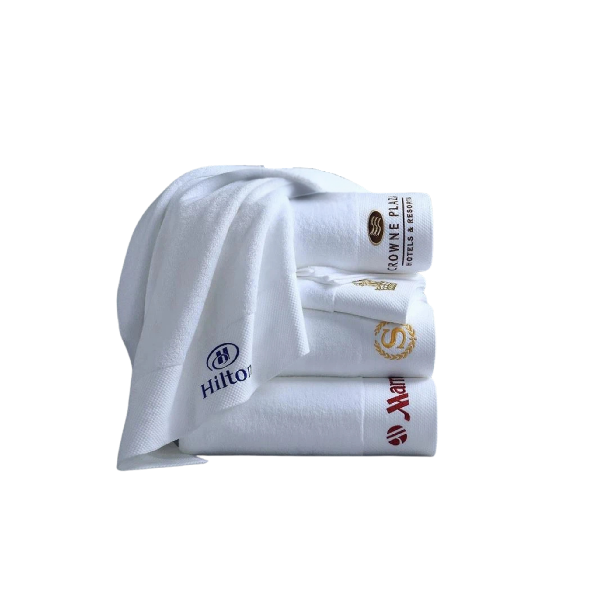 Logo Embroidered Bath Towel - Hotel Type - 70*140 cm