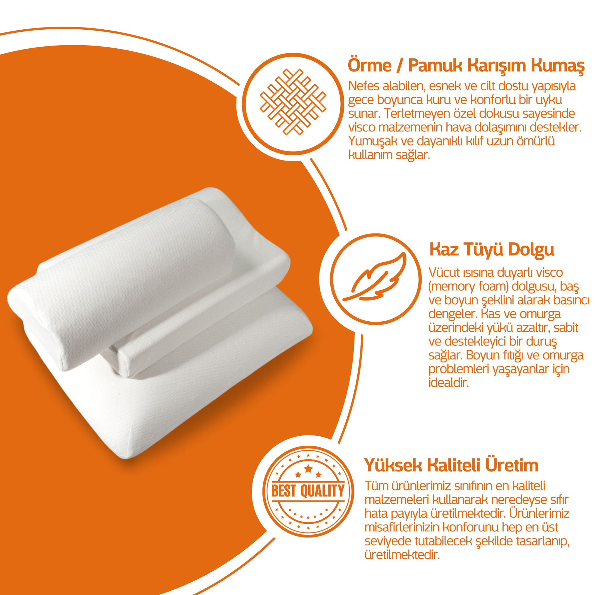 Orthopedic Visco Pillow 